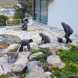 Außenanlage